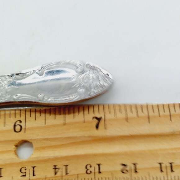 Oneidacraft Venus Stainless Glossy Flatware Lot of 4 Dinner Spoons 7" - Picture 6 of 6